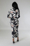 SC Fashion Print Long Sleeve Slim Maxi Dress FENF-287