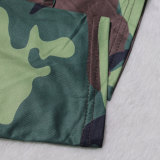 SC Casual Camouflage Print Tassel Pants HNIF-102
