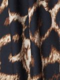 SC Leopard Print Split V Neck Maxi Dress HNIF-188