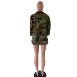 SC Casual Camouflage Long Sleeve Jacket OY-5267