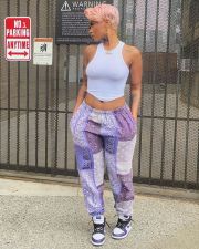 SC Paisley Print Loose Sport Beach Pants LM-8374