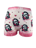 SC Sexy Skull Letter Printed Skinny Shorts DAI-150