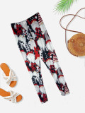 SC Christmas Printed Casual Pants DAI-125