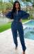 SC Fashion Slim Denim Pencil Jumpsuit LX-6969