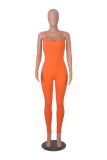 SC Tight Sling Solid Color Backless Jumpsuit MZ-2831