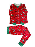 SC Christmas Printed Parent-Child Long Sleeve Pajama Set GSGS-0527#