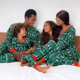 SC Christmas Printed Color Clash Parent-Child Family Set GSGS-0581