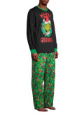 SC Christmas Parent-Child Cartoon Printed Pajama Set YLDF-210820