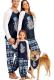 SC Christmas Print Long Sleeve Family Matching Pajama Set YLDF-939