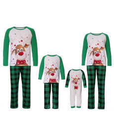 SC Christmas Print Long Sleeve Family Matching Pajama Set YLDF-898