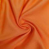 SC Long Sleeve Off Waist Tassel Mini Dress MUE-8019