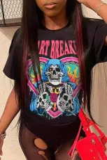 SC Short Sleeve Print T Shirt GXJL-41009