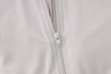 SC Zipper Short Sleeve Solid Jumpsuit BLG-P3613081A