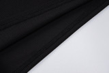 SC Long Sleeve U Neck Slim Maxi Dress BLG-D1B7161A