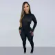 SC See Through Mesh Long Sleeve Jumpsuit NY-2989
