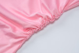 SC Sexy Ruffle Tube Tops Dress BLG-D3914055A