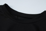 SC Casual Print Short Sleeve Mini Dress BLG-D258560A