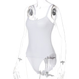 SC Solid Color Sling Bodysuit BLG-P155096K