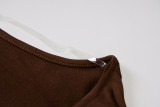 SC Solid Color Backless Long Sleeve Maxi Dress BLG-D0B3970A