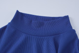 SC Long Sleeve Solid Color Slim Maxi Dress BLG-D3B14813A