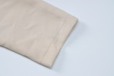 SC Fashion Lapel Neck Solid Coat(With Waist Belt) BLG-C3813979A