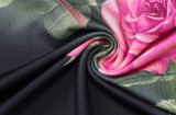 SC Fashion Print Long Sleeve Bodysuit BLG-P3B14711K