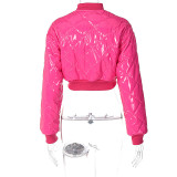 SC Solid Color Long Sleeve Cotton Jacket BLG-C3813770K