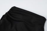 SC Long Sleeve Single Shoulder Jumpsuit BLG-P3713396A