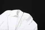 SC Solid Color Lapel Irregular Top XEF-39250