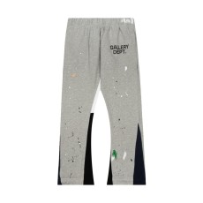 SC Letter Spatter Ink Graffiti Print Patchwork Casual Pants DF-018