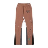 SC Letter Spatter Ink Graffiti Print Patchwork Casual Pants DF-018