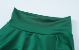 SC Solid Color Slim Fit Hooded Split Dress BLG-D3A14662A