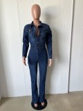 SC Fashion Denim Long Sleeve Flare Jeans LX-3568