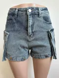 SC Removable Denim Multi Wear Shorts Long Pants CH-88007