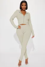 SC Fashion Zipper Hooded Sweater Two Piece Pants Set YD-010