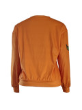 SC Casual Print Long Sleeve Loose Sweatshirt CY-1318