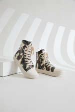 SC Camouflage Thick Sole Couple High Top Shoes ZPTX-5919-1