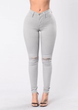 SC Casual Solid Color Slim Jeans GXJF-Amy25-6340xt1688