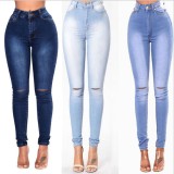 SC Casual Solid Color Slim Jeans GXJF-Amy25-6340xt1688