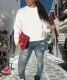 SC Casual Long Sleeve Solid ColorTop YMT-6388