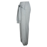 SC Casual Loose Sport Tie Up Pants XHSY-19665