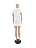 SC Sexy Short Sleeve Mini Dress XHAF-10197