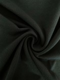 SC Print Slash Shoulder Half Sleeve Midi Dress YUF-10081