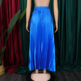 SC Fashion Big Swing Pleated Half-body Skirt GCZF-8532