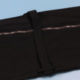 SC Short Sleeve Zipper Slim Jumpsuit NY-3172
