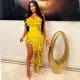 SC Sexy Solid Color Off Shoulder Ruffle Mini Dress AIL-262