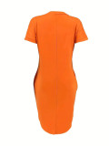 SC Solid Color Casual Dress SFY-TW162