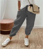 SC Solid Color Casual Nine-minute Pant GYSM-W0738