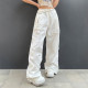 SC Drawstring Fashion Wide Leg Casual Pants GYSM-W0508