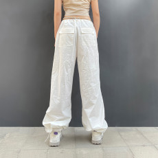 SC Drawstring Fashion Wide Leg Casual Pants GYSM-W0508